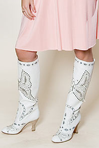 Anna Sui Butterfly White Boots: Love It or Hate It?